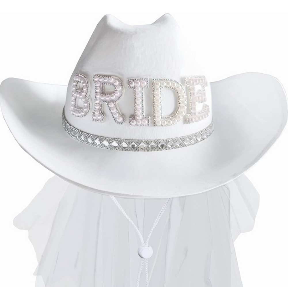 Bride Cowgirl Hat